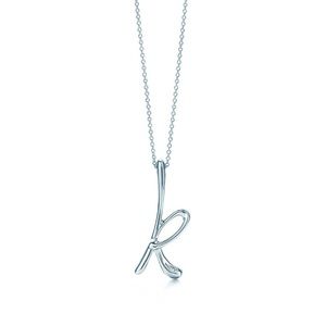 Tiffany & Co. Jewelry - Tiffany & Co. Letter “K” Pendant Necklace Tiffany & Co. Jewelry - Tiffany & Co. Letter “K” Pendant Necklace